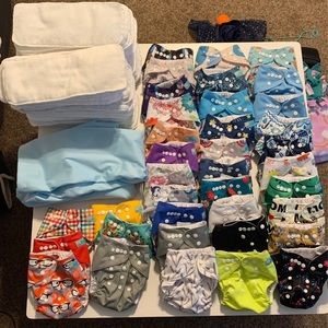 Cloth diapers (pocket style)